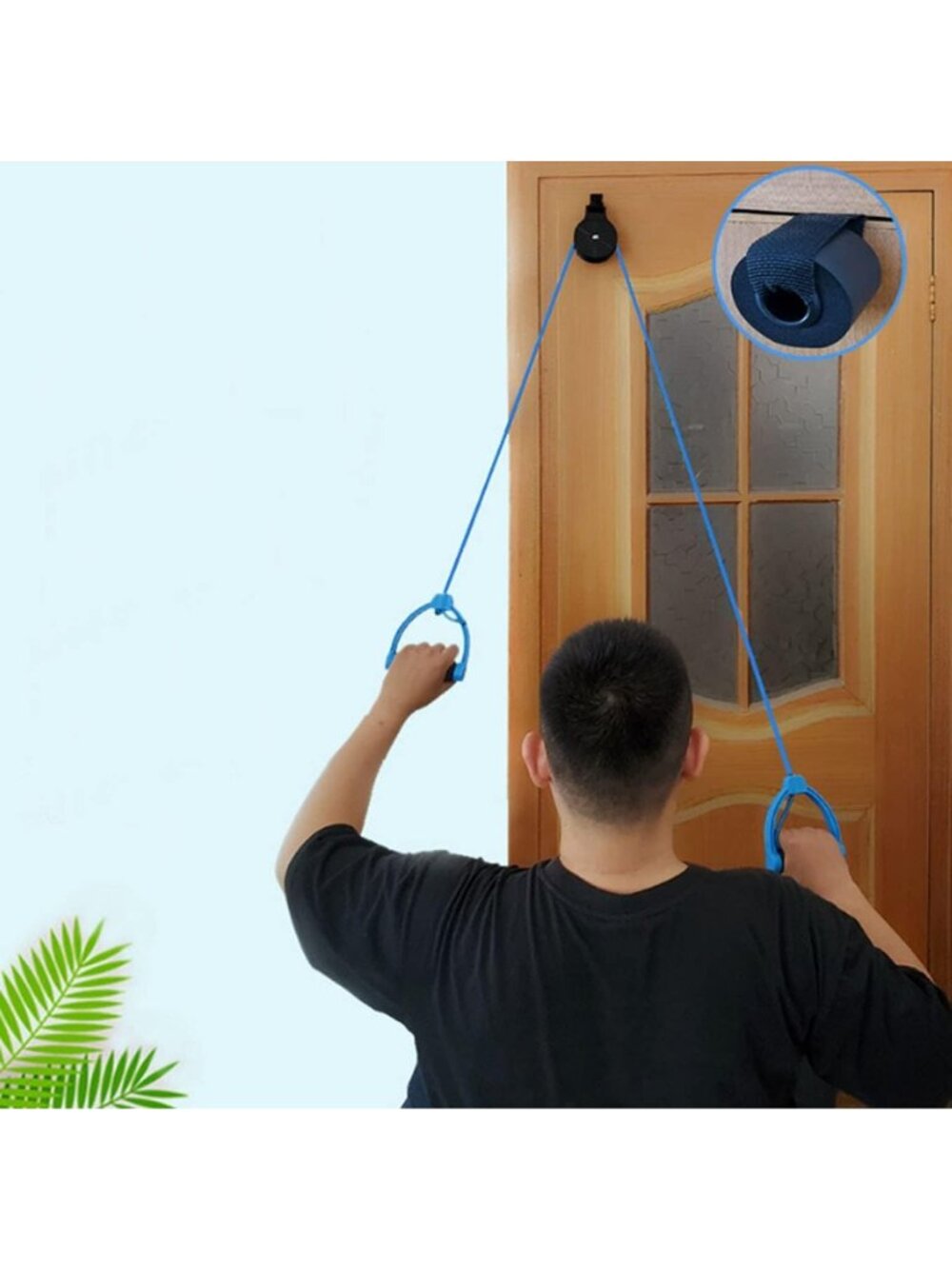 Shoulder Pulley Over The Door for Physical Therapy& Shoulder Rehab Exercise for